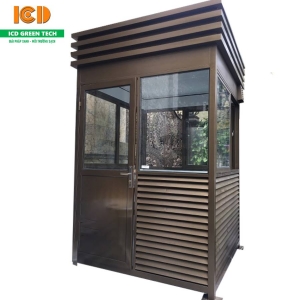 Bốt gác bảo vệ inox vuông GBI-1515