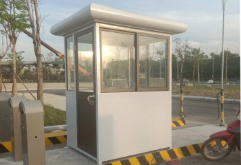 ICD lắp đặt bốt gác kiểm soát ra vào cho dự án Bảo tàng quân sự Việt Nam