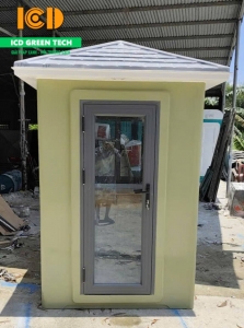 Cabin bảo vệ nhựa Composite cửa xingfa kính cường lực NHCLXF