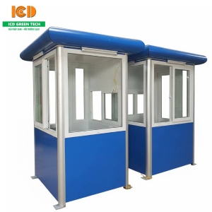 Bốt gác bảo vệ khung thép bo tròn 4 góc GT-1215BG