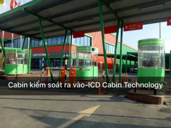 Hoàn thành sản xuất và lắp đặt Cabin kiểm soát ra vào Trung tâm thương mại DABACO tại Bắc Ninh