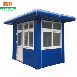 Chòi gác bảo vệ thép GT-02 mái bo