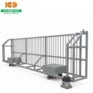 Cổng trượt tự động motor điện cho cơ quan, nhà máy, công trình