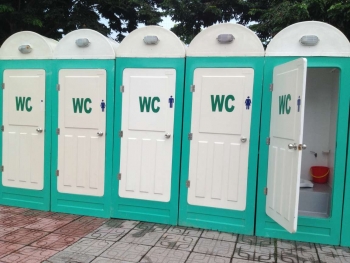 Nhà vệ sinh di động công cộng chất liệu composite