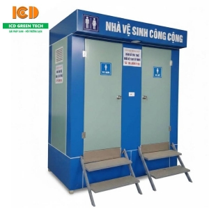 Nhà vệ sinh tự hoại BIO-TECH 2 buồng