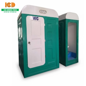Nhà vệ sinh kèm nhà tắm di động nhựa Composite
