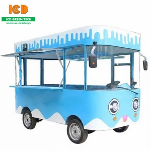 Xe bán hàng 4 bánh động cơ điện XBH-03-ICD