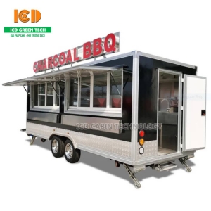 Quầy bán hàng di động QBH-01-ICD bền đẹp chắc chắn