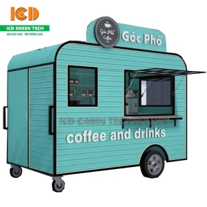 Quầy ki ốt bán hàng lưu động đẹp, giá rẻ